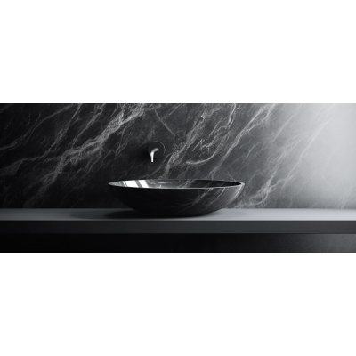 Black beauty for your elegant bathroom